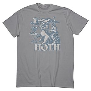 Hoth Tee for Adults - Star Tours - Limited Release