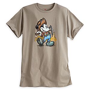 Mickey Mouse Big Thunder Mountain Railroad Tee for Adults - Limited Release