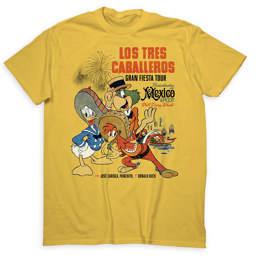 The Three Caballeros Tee for Adults - Limited Release