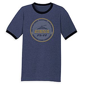 Space Mountain Disney Aeronautics and Space Administration Tee for Adults - Limited Release