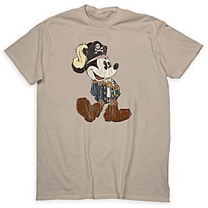 Mickey Mouse Pirates of the Caribbean Tee for Adults - Limited Release