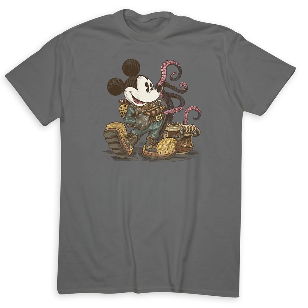 Mickey Mouse 20,000 Leagues Under the Sea Tee for Adults - Limited Release