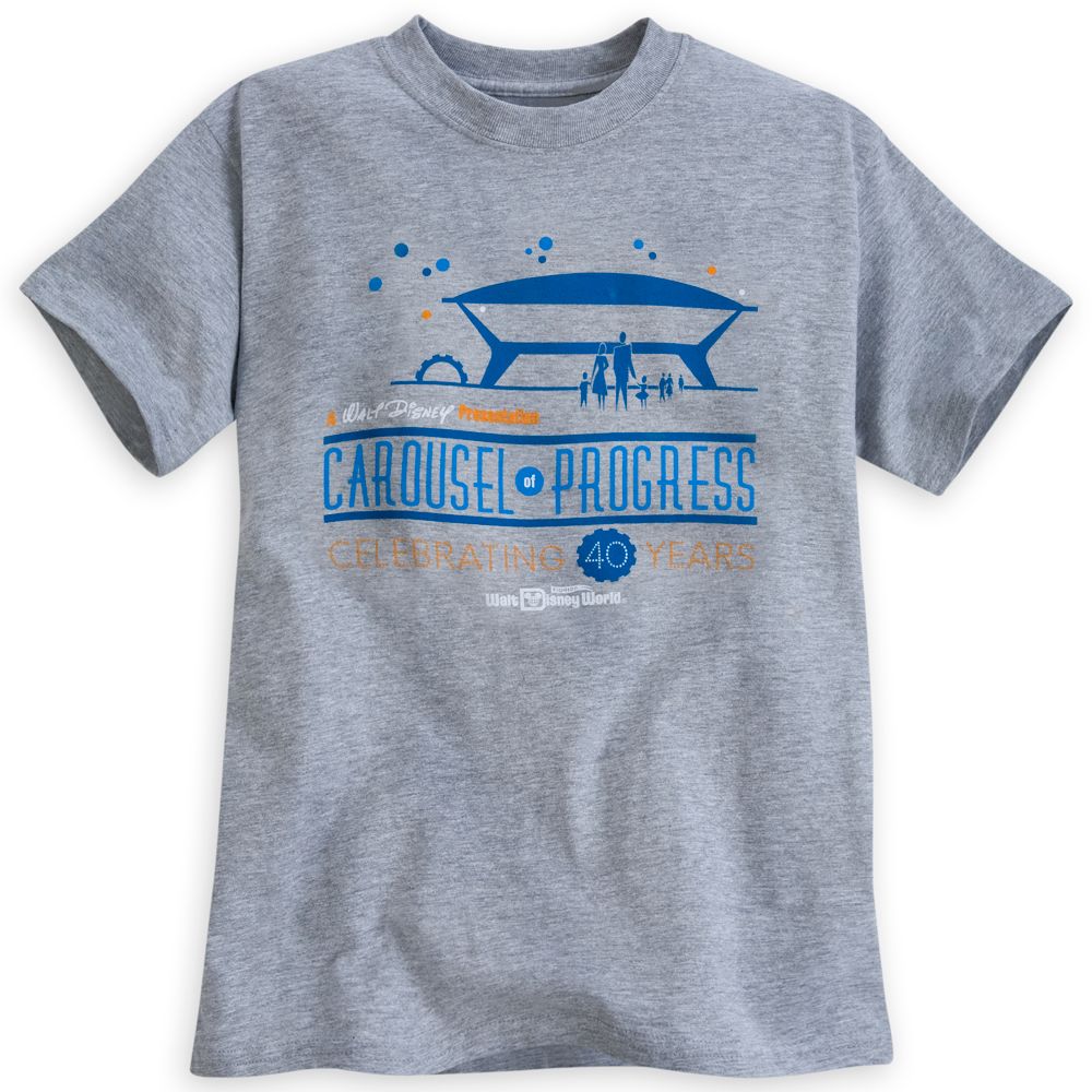 Carousel of Progress Tee for Kids - 40th Anniversary - Walt Disney World - Limited Availability