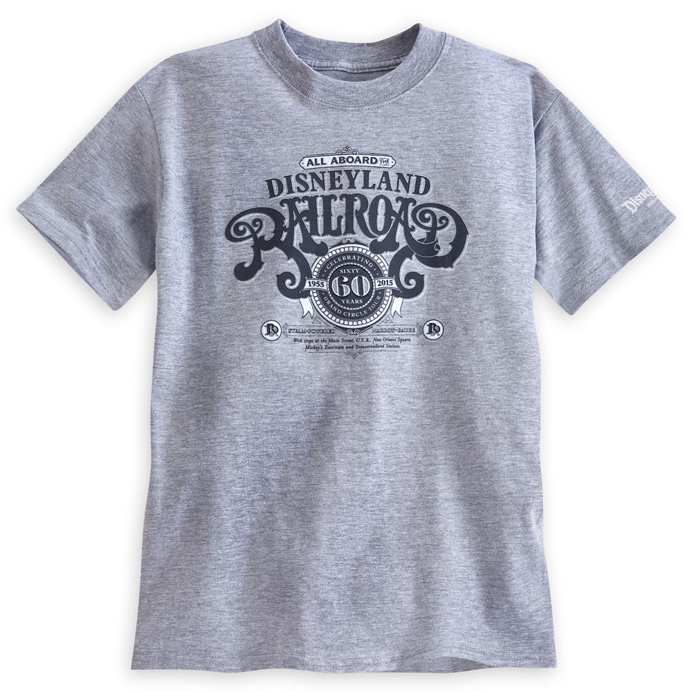 Disneyland Railroad Tee for Kids - 60th Anniversary - Limited Release