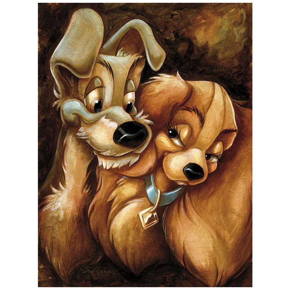 Lady and the Tramp Giclée by Darren Wilson