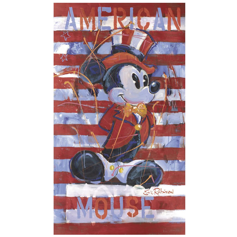 "American Mouse" Mickey Mouse Gicl&eacute;e by Eric Robison
