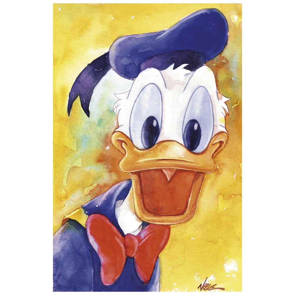 ''Donald Duck Quacks'' Giclée by Randy Noble