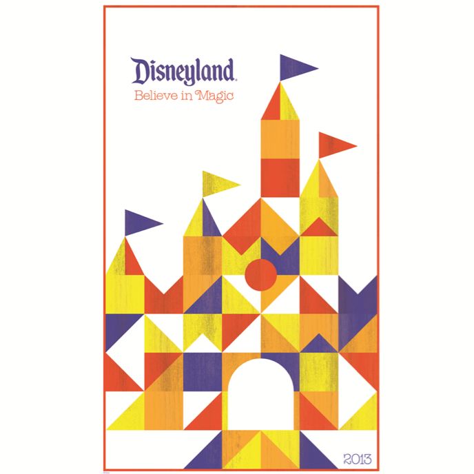 Disneyland Giclée - Castle by Tyler Dumas