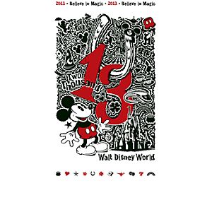 Mickey Mouse Good Luck Charms Giclée - Walt Disney World
