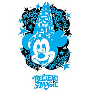 Sorcerer Mickey Giclée Sorcerer by Natalie Kennedy - Walt Disney World