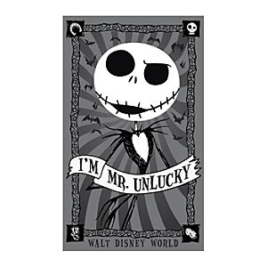 Jack Skellington Mr. Unlucky Giclée - Walt Disney World