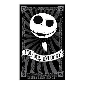 Jack Skellington Mr. Unlucky Giclée - Disneyland