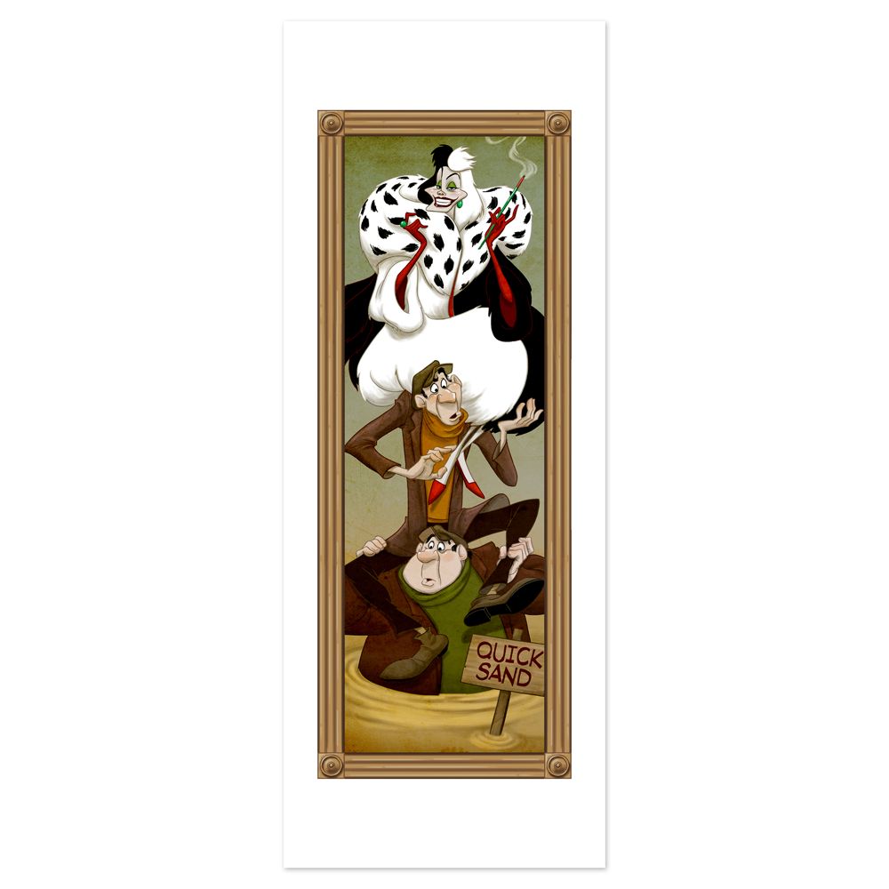 Cruella De Vil Poster - The Haunted Mansion - Limited Availability