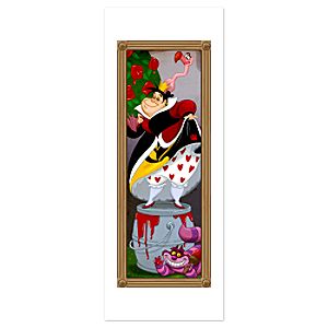 Queen of Hearts Poster - The Haunted Mansion - Limited Availability