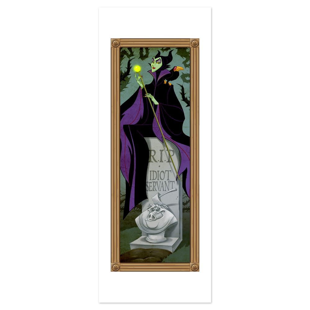 Maleficent Poster - The Haunted Mansion - Limited Availability