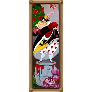 Queen of Hearts Giclée on Canvas - The Haunted Mansion - Limited Availability