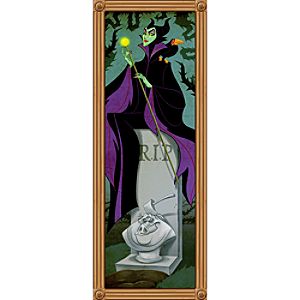 Maleficent Giclée on Canvas - The Haunted Mansion - Limited Availability