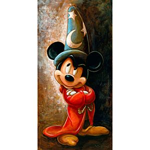 Sorcerer Mickey Mouse Gicl&eacute;e by Darren Wilson