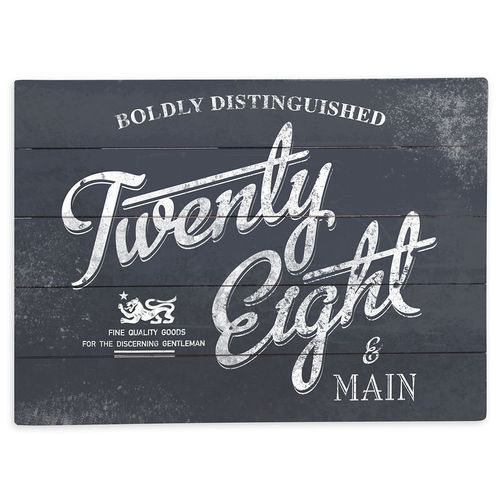 Twenty Eight & Main Wood Sign - Limited Release