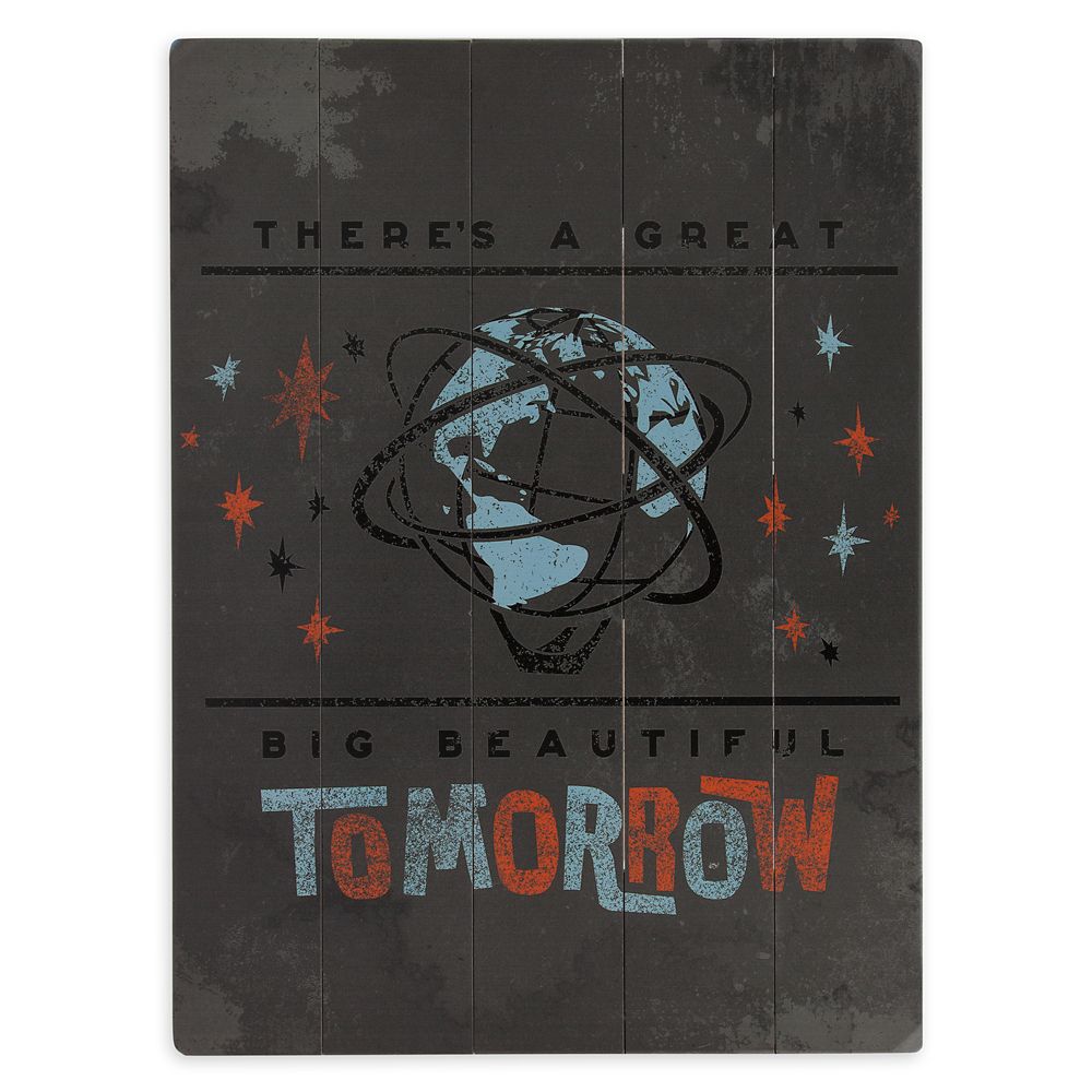 Carousel of Progress Wood Sign - Limited Release