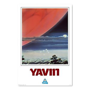 Star Tours Yavin Giclée - Limited Release