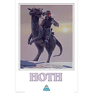 Hoth Giclée - Star Tours - Limited Release