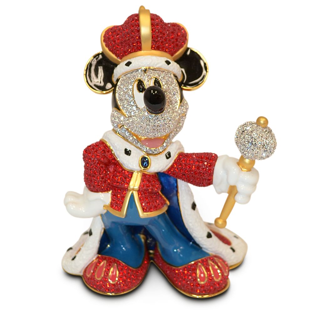 King Mickey Mouse Figurine by Arribas Brothers