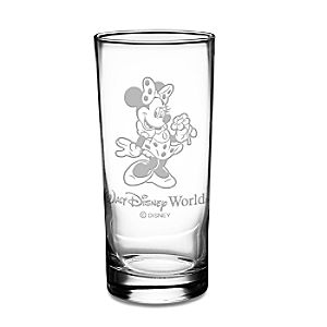 Minnie Mouse Glass Tumbler by Arribas - Personalizable