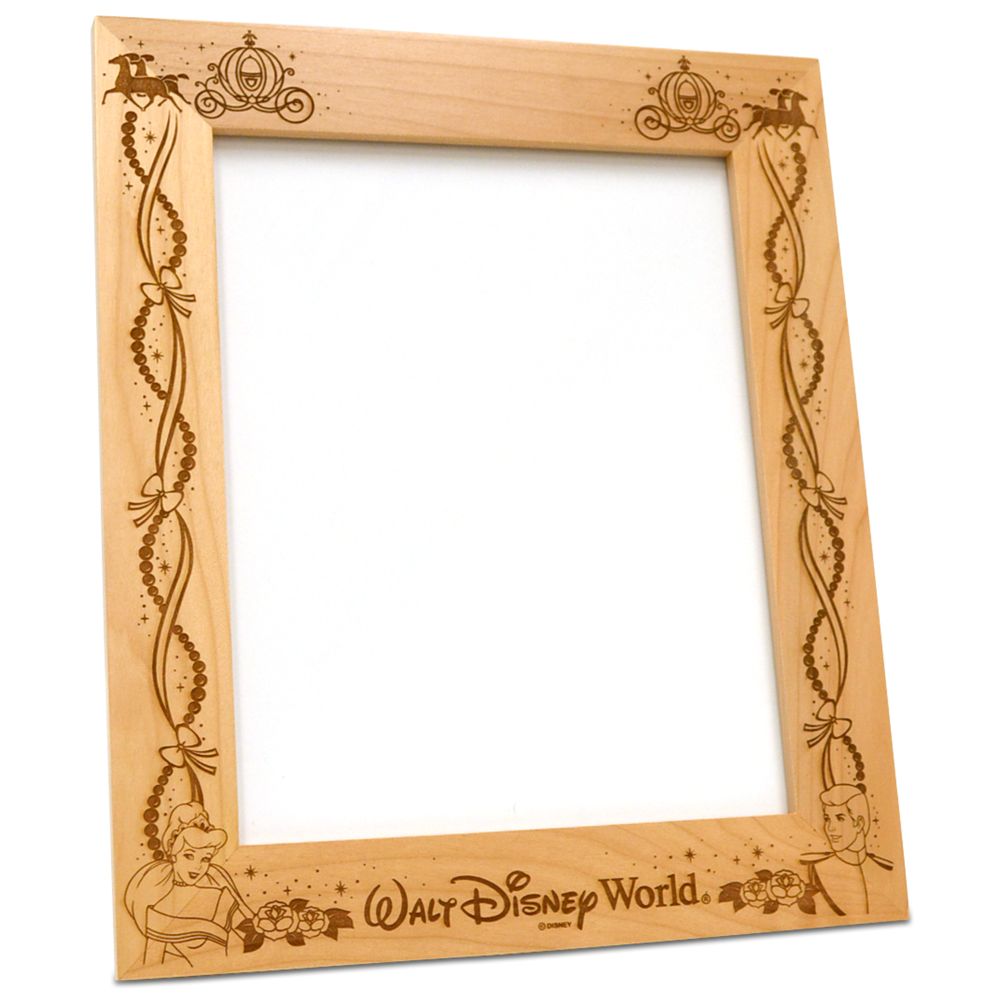 Personalizable Prince Charming and Cinderella Frame by Arribas -- 8 x 10