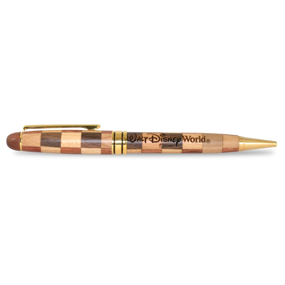Personalizable Checkered Walt Disney World Pen by Arribas