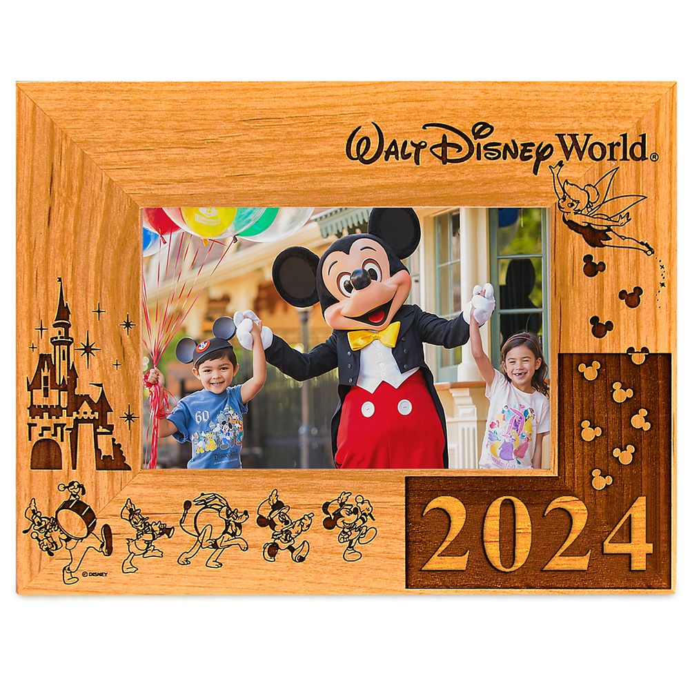 Personalizable 2012 Walt Disney World Photo Frame by Arribas -- 4 x 6