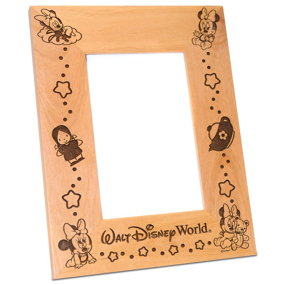 Personalizable Walt Disney World Baby Minnie Mouse Photo Frame by Arribas -- 4 x 6
