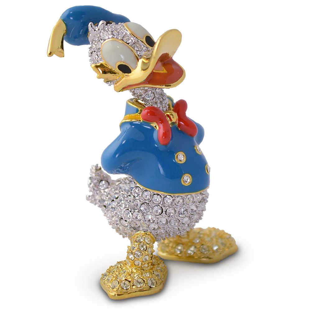 Jeweled Donald Duck Figurine by Arribas