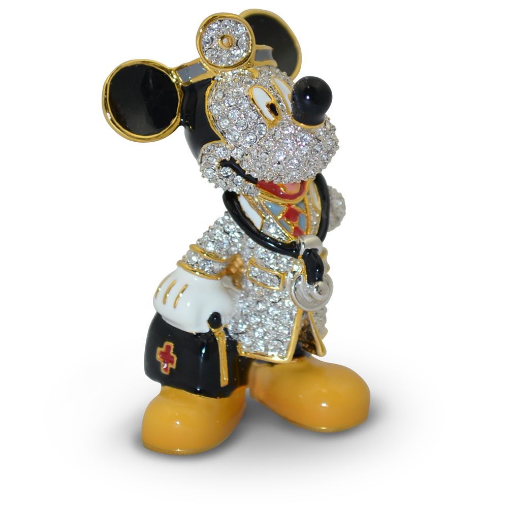 Jeweled Doctor Mickey Mouse Figurine by Arribas