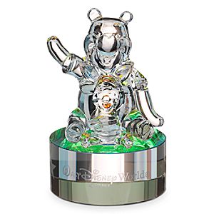 Winnie the Pooh and Piglet Figurine on Base by Arribas - Walt Disney World
