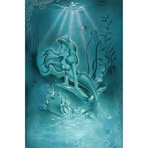 Ariel ''Little Mermaid'' Gicl&eacute;e by Noah