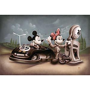 Service with a Smile Giclée by Noah