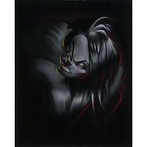 Villain Cruella Giclée by Noah