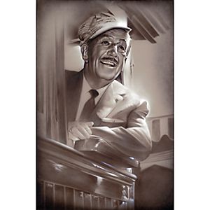 ''Walt in Train'' Gicl&eacute;e by Noah