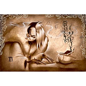 Cruella DeVil Name Your Price Giclée by Noah