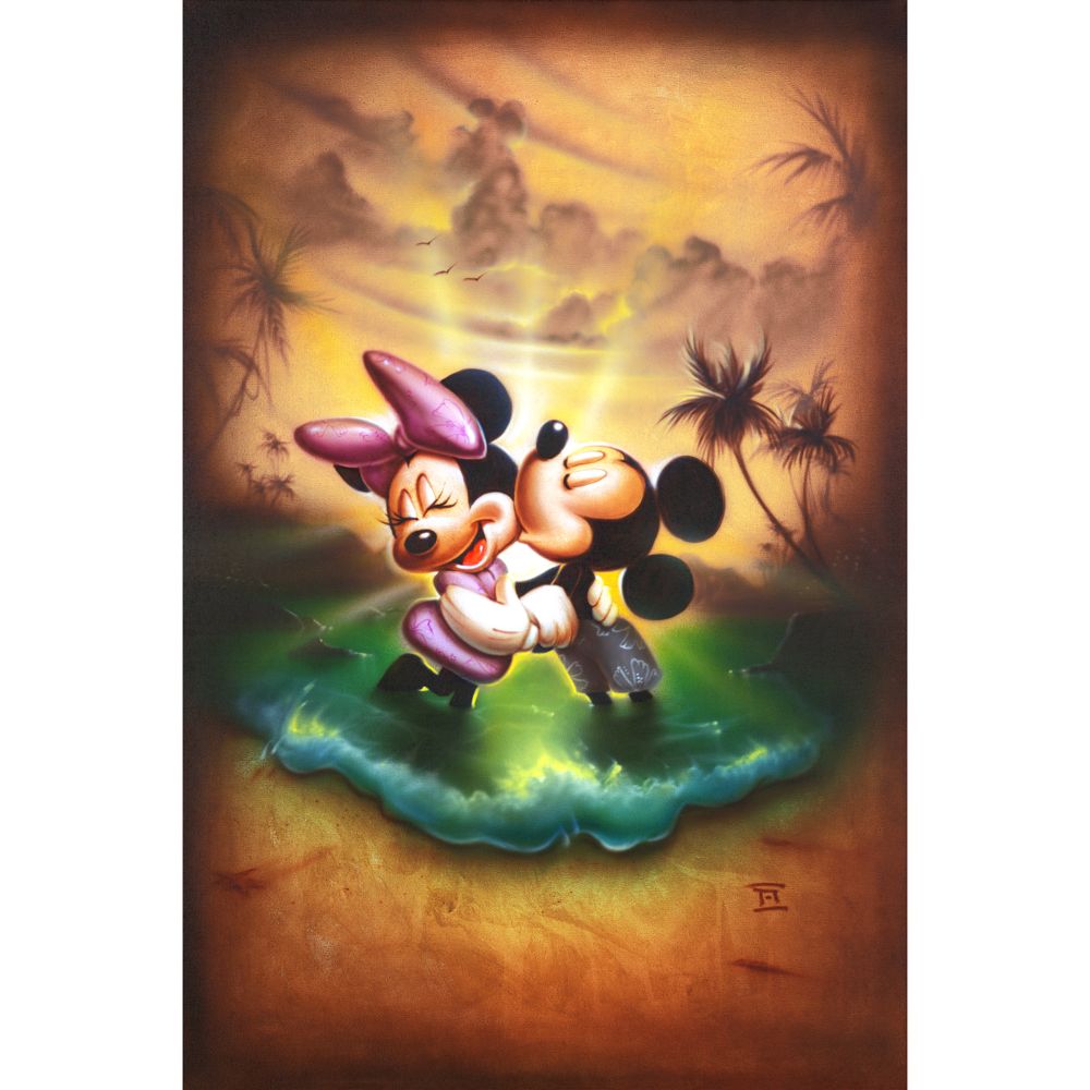 Minnie and Mickey Mouse Life With U Dream Giclée by Noah