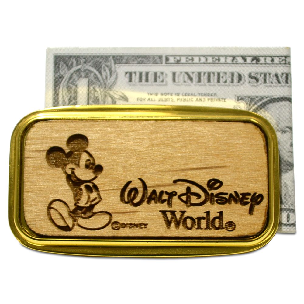 Personalizable Mickey Mouse Money Clip by Arribas