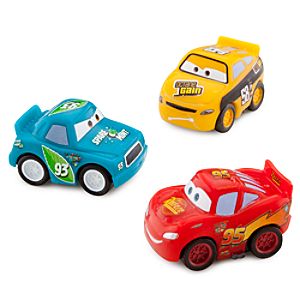Cars Micro Drifters: Lightning McQueen, Octane Gain No. 58 and Spare O Mint No. 93 Set -- 3-Pk.