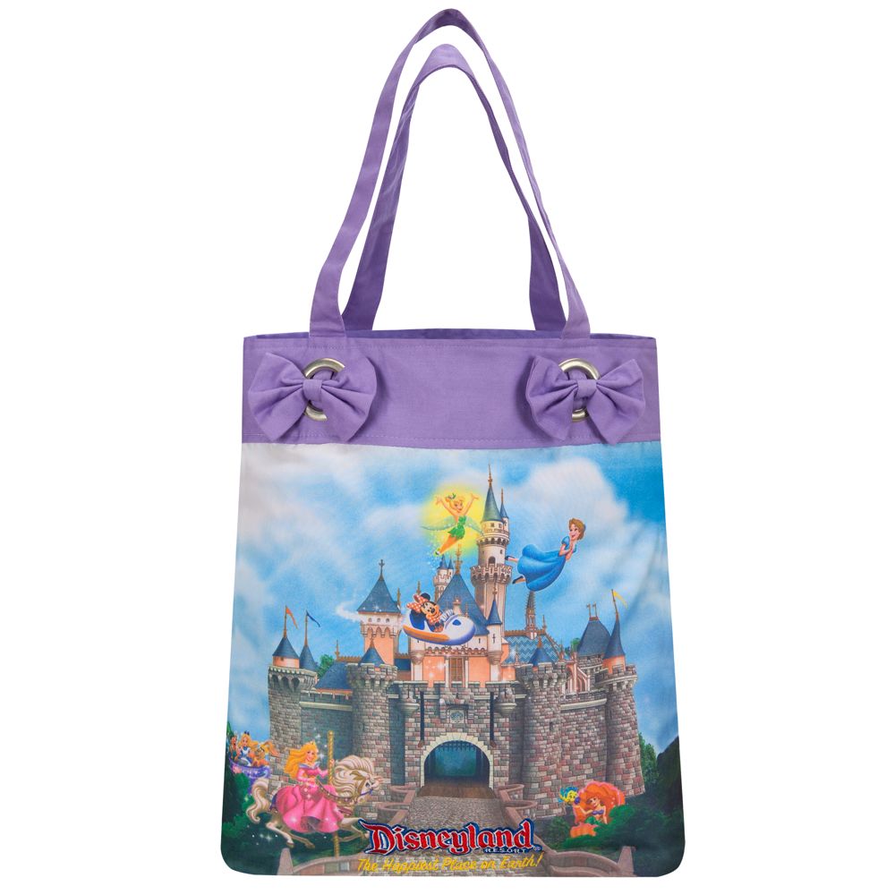 Disney Storybook Attractions Disneyland Tote Bag