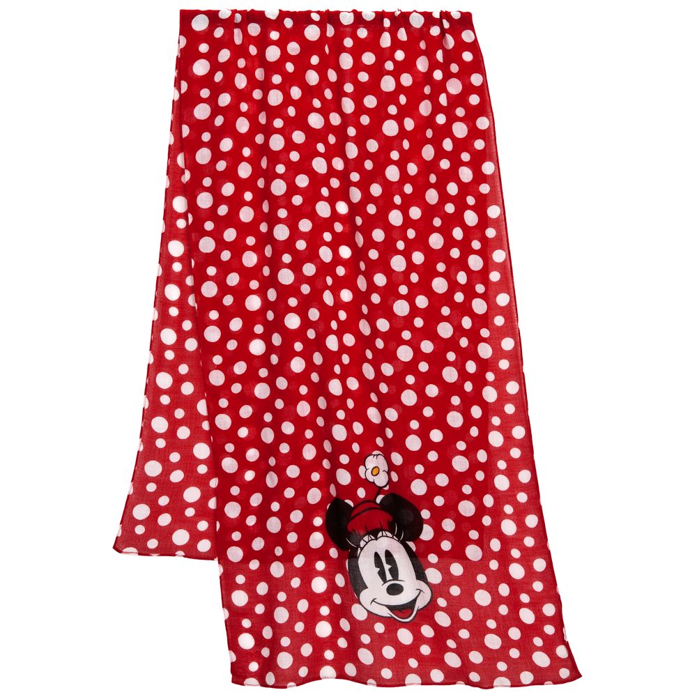Polka Dot Minnie Mouse Scarf