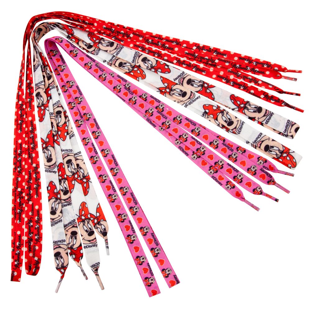 Minnie Mouse Shoelaces -- 3-Pack