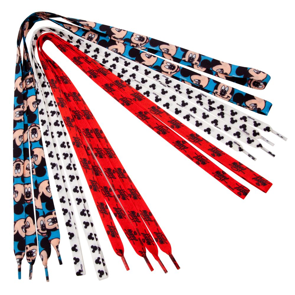 Mickey Mouse Shoelaces -- 3-Pack