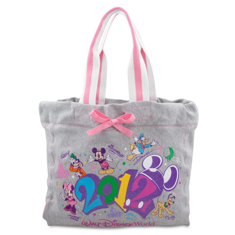 2012 Pastel Pink Walt Disney World Tote Bag