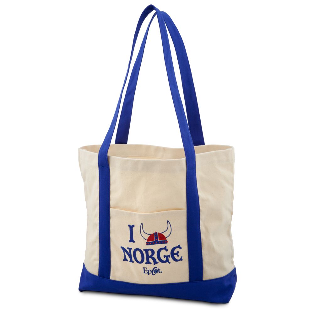 Epcot World Showcase Norway Pavilion I Helmet Norge Tote Bag