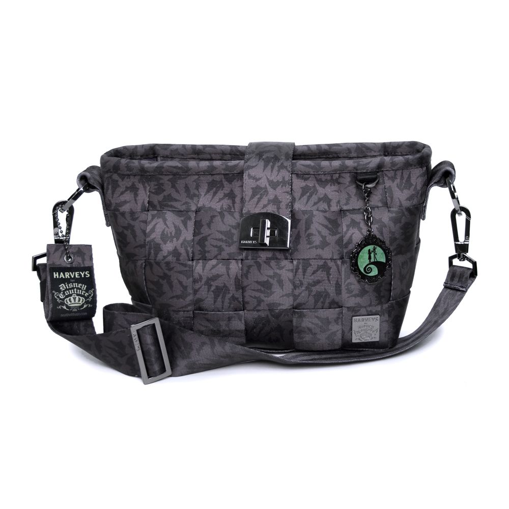 Nightmare Before Christmas Small Bat Print Carriage Bag by Harvey